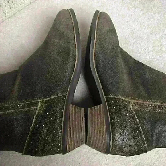 Reef Women's Dark Green Ankle Booties - Picture 8 of 12